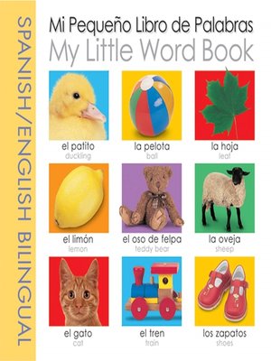 cover image of My Little Word Book
